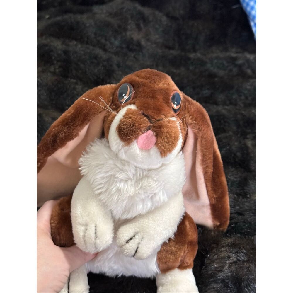 1988 Leo the Lop Bunny Plush Vintage Rabbit Price Stern Sloan Stuffed Easter